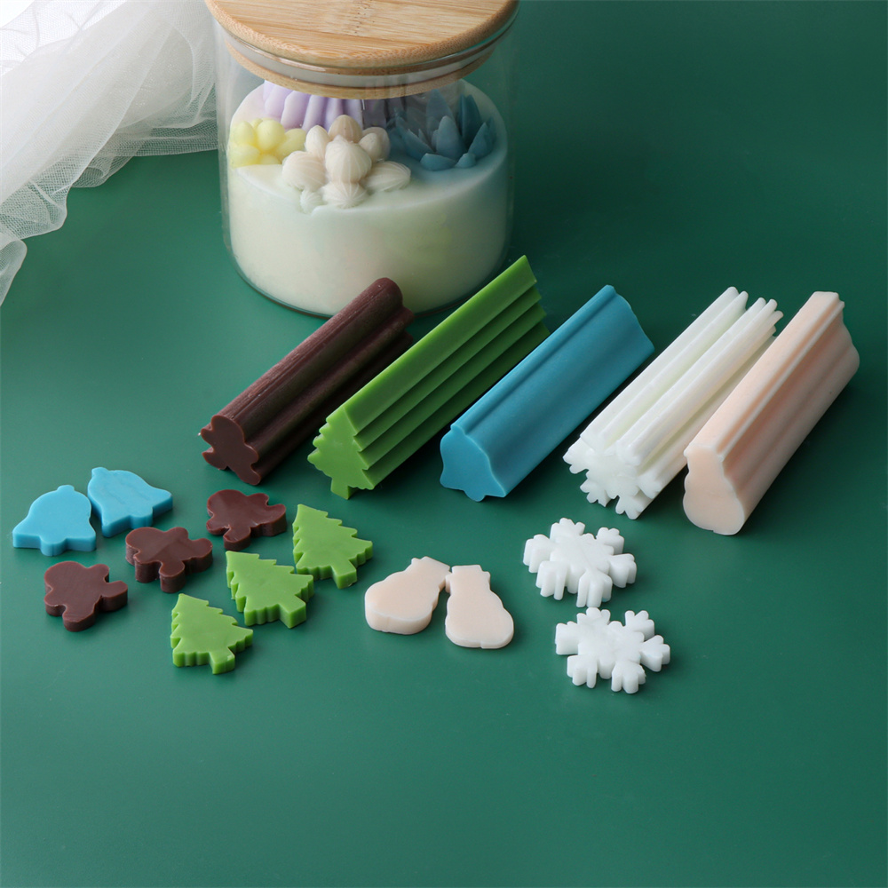 Soap Making Diy Kit - 크리스마스 실리콘 튜브 기둥 비누 촛불