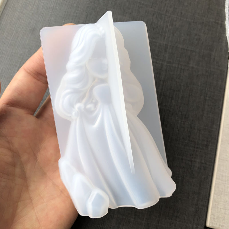 3D 귀여운 공주 실리콘 양초 금형 천사 소녀 비누 수 - Soap Making Gifts 리뷰 및 가격