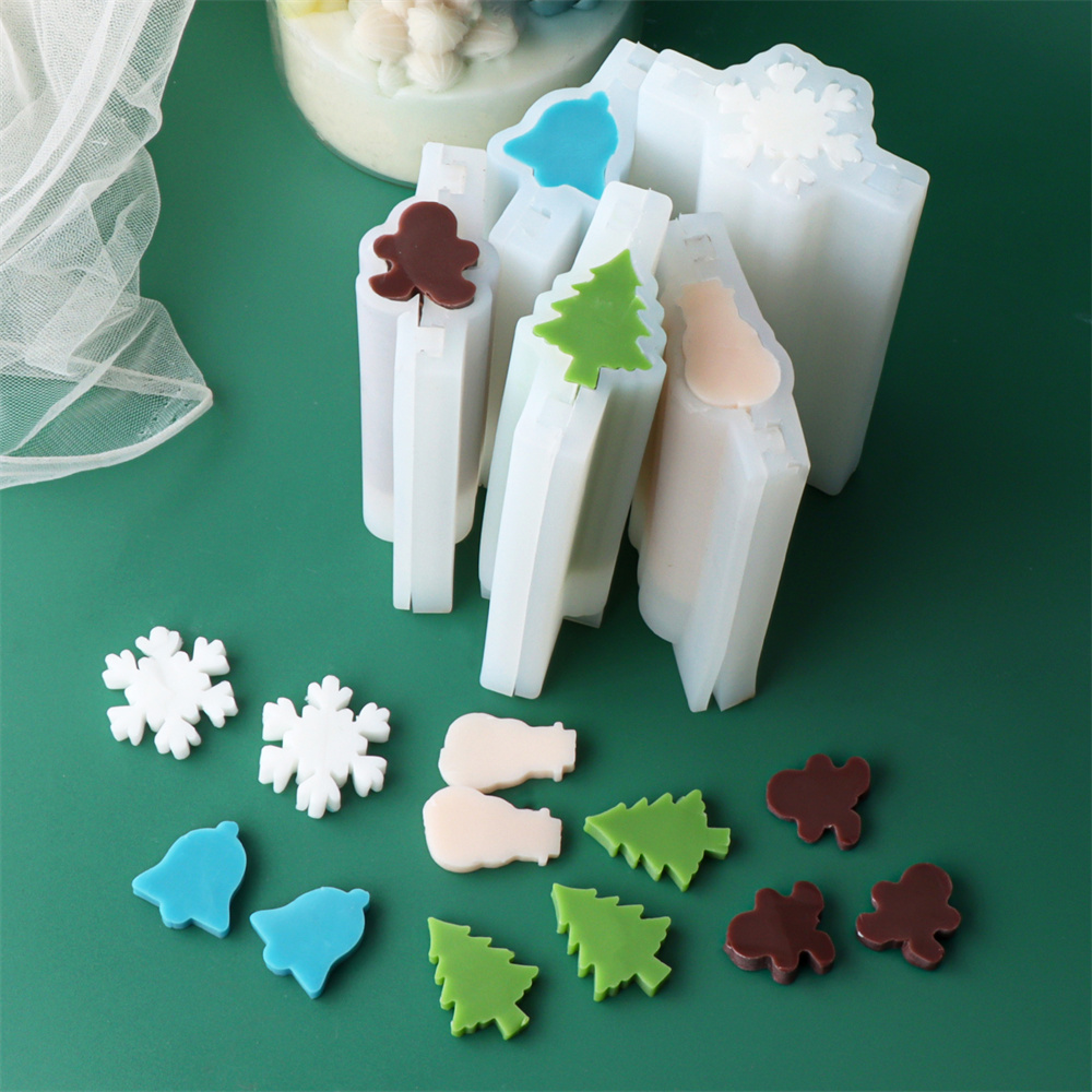 크리스마스 실리콘 튜브 기둥 비누 촛불 몰드, 미니 눈 - Soap Making Diy Kit 리뷰 및 가격