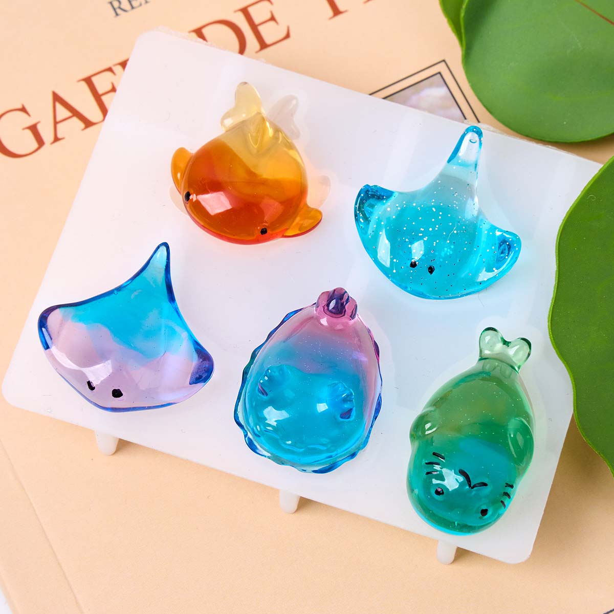 3D 힐링 귀여운 만타 가오리 실리콘 몰드 DIY 키체 - Soap Making Gifts 리뷰 및 가격
