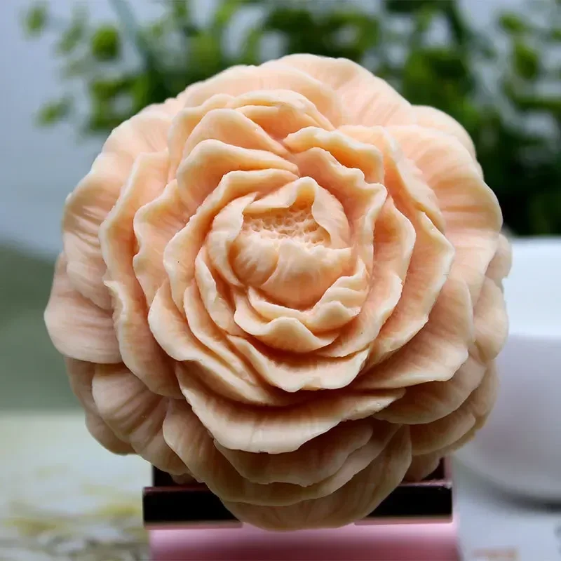 특대형 3D 꽃 캔들 실리콘 몰드 DIY 모란 아로마  - Soap Making Diy Kit 리뷰 및 가격
