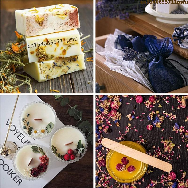 4가지 종류의 고품질 천연 장미꽃봉오리, 비누, 양초, - Soap Making Diy Kit 리뷰 및 가격
